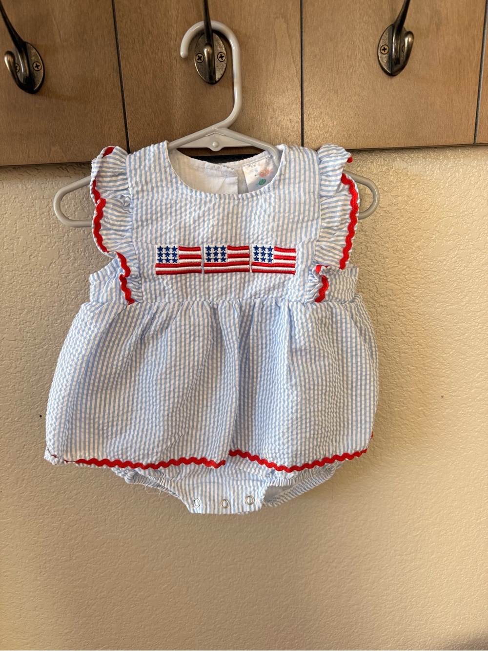 4th of July stitchy fish